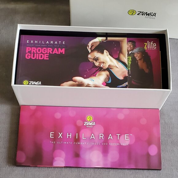 Zumba Fitness Exhilerate Workout 7 DVD Set with Toning Sticks - Picture 4 of 7